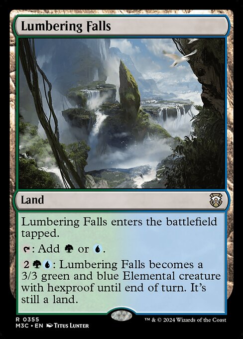 Lumbering Falls (355) - Modern Horizons 3 Commander - Game On