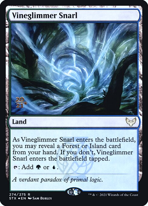 Vineglimmer Snarl (274s) (Foil) - Strixhaven: School of Mages Promos - Game On