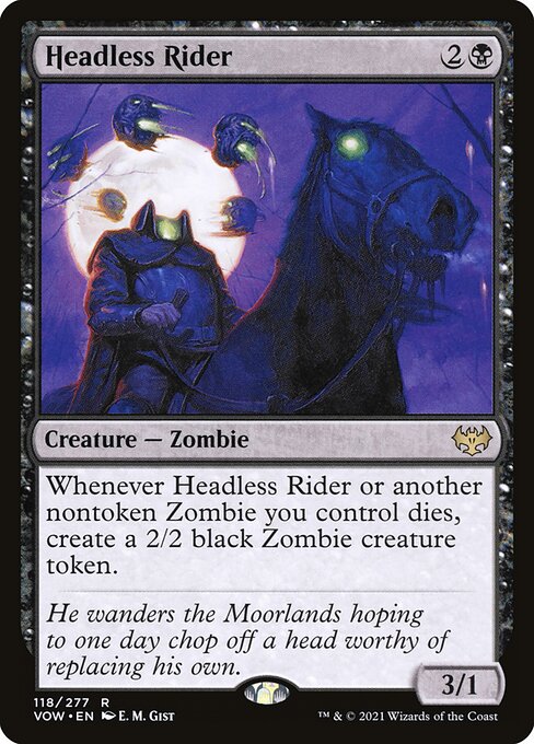 Headless Rider (118) - Innistrad: Crimson Vow - Game On