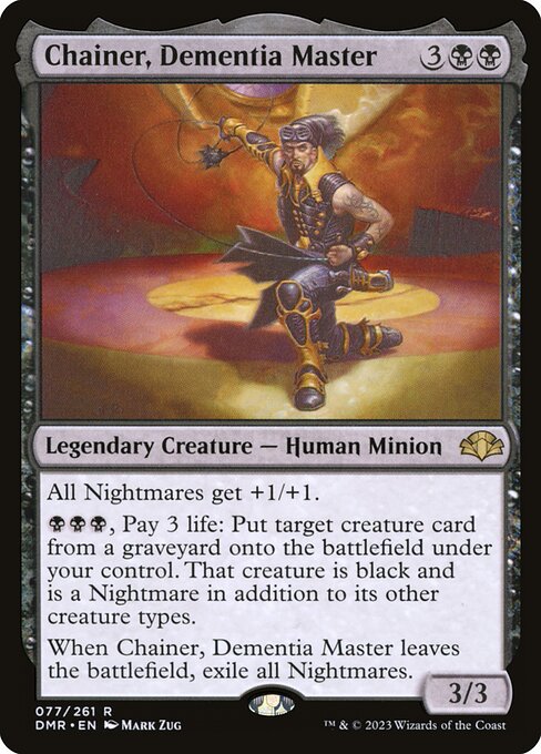 Chainer, Dementia Master (77) (Foil) - Dominaria Remastered - Game On