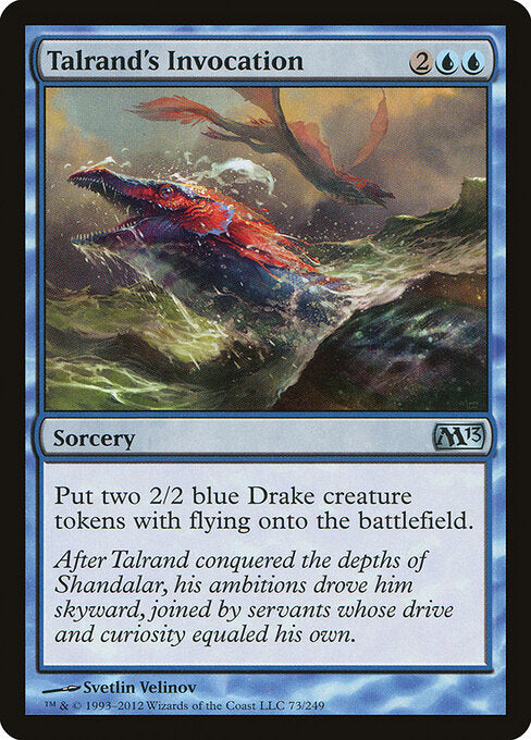 Talrand's Invocation (73) - Magic 2013 - Game On