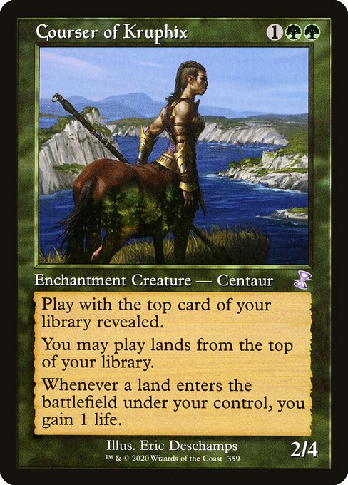 Courser of Kruphix (359) (Foil) - Time Spiral Remastered - Game On