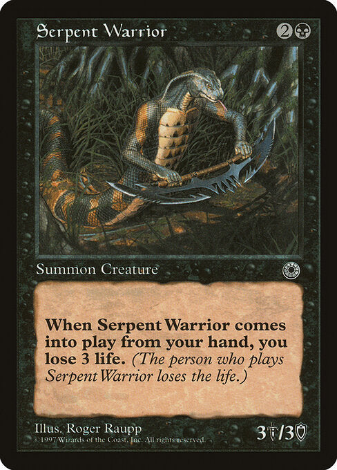Serpent Warrior (109) - Portal - Game On