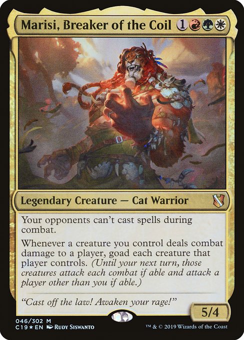 Marisi, Breaker of the Coil (46) (Foil) - Commander 2019 - Game On