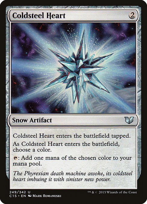 Coldsteel Heart (249) - Commander 2015 - Game On