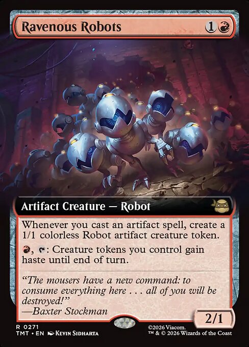 Ravenous Robots (271) - EXTENDED ART - Teenage Mutant Ninja Turtles - Game On