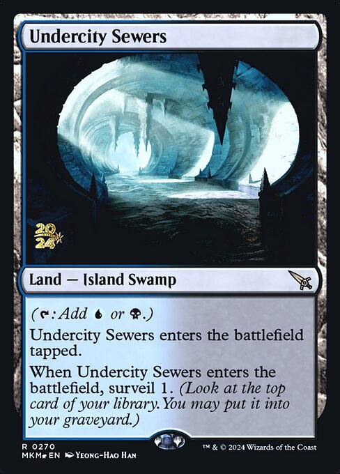 Undercity Sewers (270s) (Foil) - Murders at Karlov Manor Promos - Game On