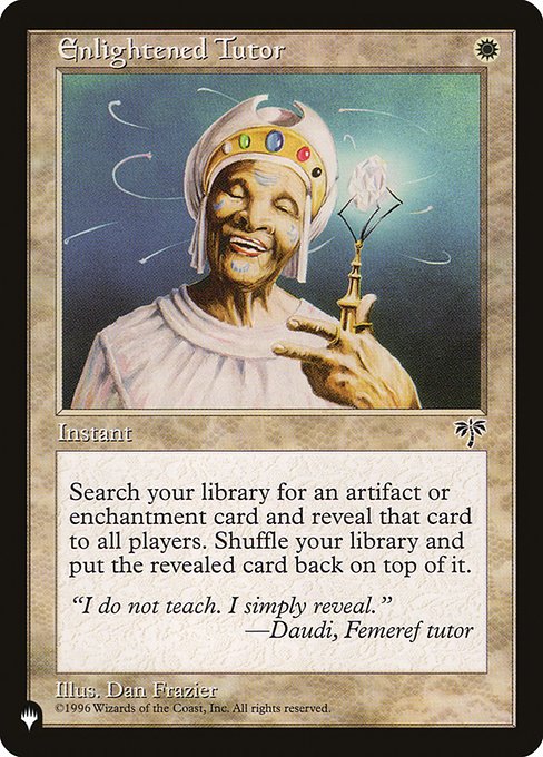 Enlightened Tutor (MIR-14) - The List - Game On