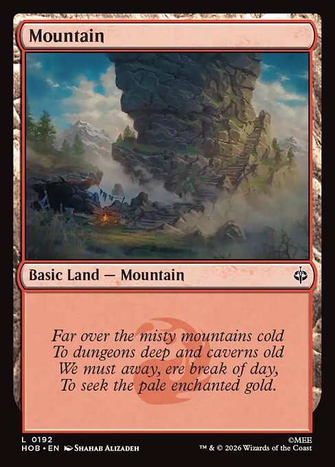 Mountain (192) - The Hobbit - Game On