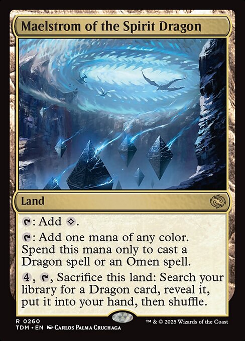 Maelstrom of the Spirit Dragon (260) - Tarkir: Dragonstorm Game On Maelstrom of the Spirit Dragon (260) - Tarkir: Dragonstorm Game On