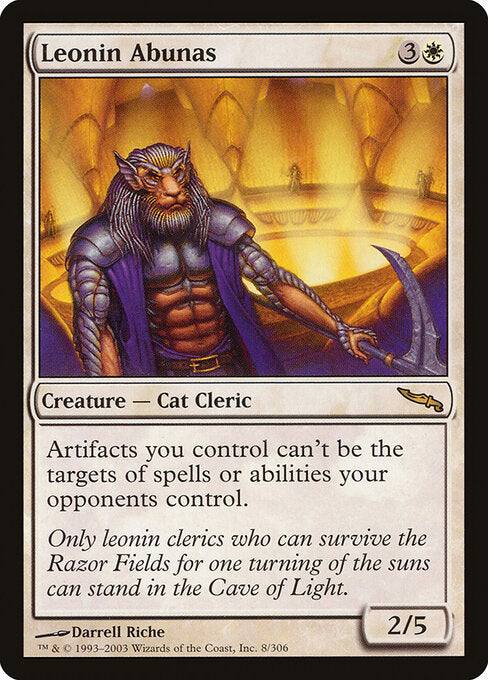 Leonin Abunas (8) - Mirrodin - Game On