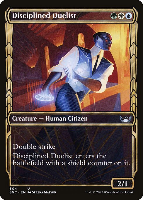 Disciplined Duelist (304) - SHOWCASE - Streets of New Capenna - Game On