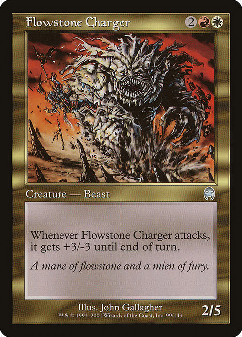 Flowstone Charger (99) (Foil) - Apocalypse - Game On