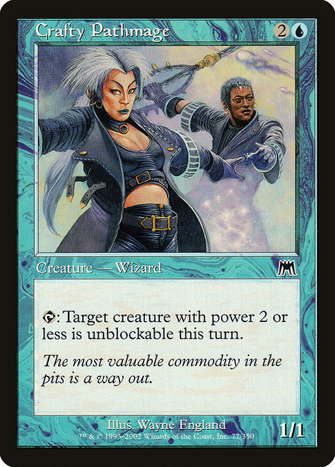 Crafty Pathmage (77) (Foil) - Onslaught - Game On