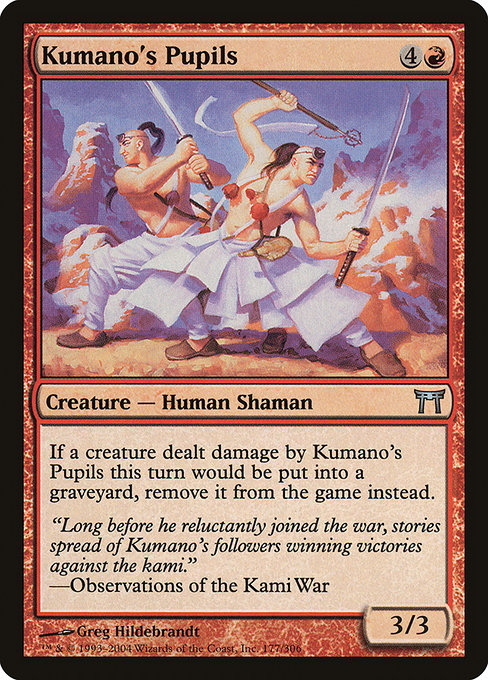 Kumano's Pupils (177) (Foil) - Champions of Kamigawa - Game On