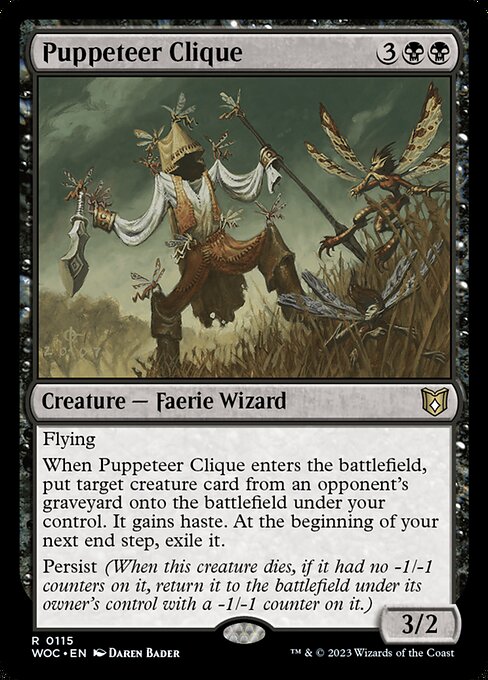 Puppeteer Clique (115) - Wilds of Eldraine Commander - Game On