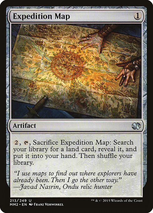 Expedition Map (213) - Modern Masters 2015 - Game On