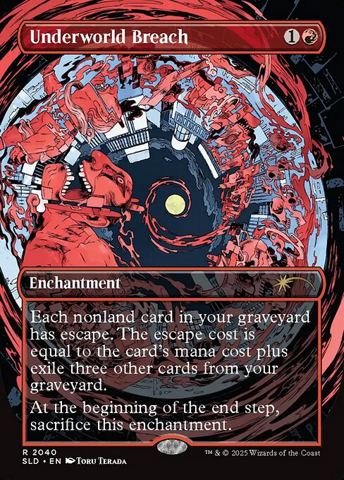 Underworld Breach (2040) - BORDERLESS - FULL ART - Secret Lair Drop - Game On
