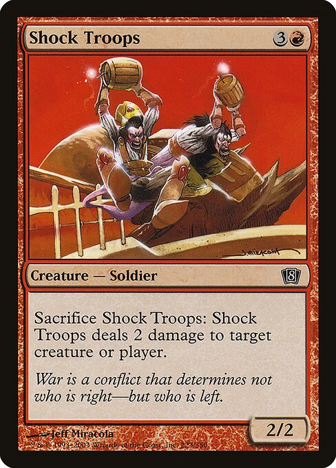 Shock Troops (223★) - Eighth Edition - Game On