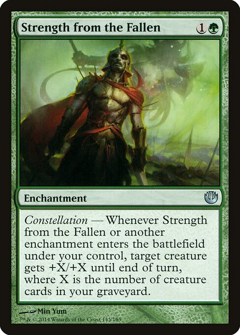 Strength from the Fallen (143) (Foil) - Journey into Nyx - Game On