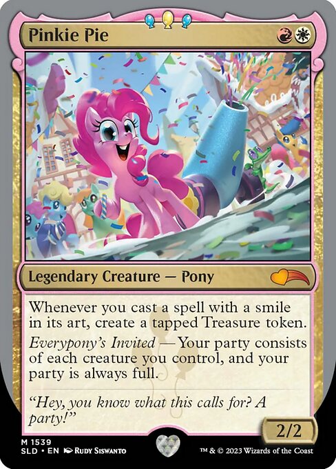 Pinkie Pie (1539) (Foil) - Secret Lair Drop - Game On