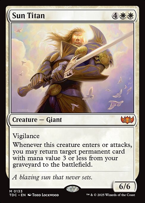 Sun Titan (133) - Tarkir: Dragonstorm Commander - Game On