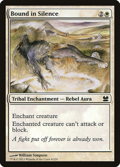 Bound in Silence (8) (Foil) - Modern Masters - Game On