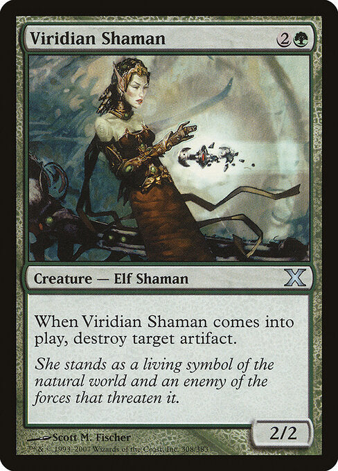 Viridian Shaman (308) - Tenth Edition - Game On