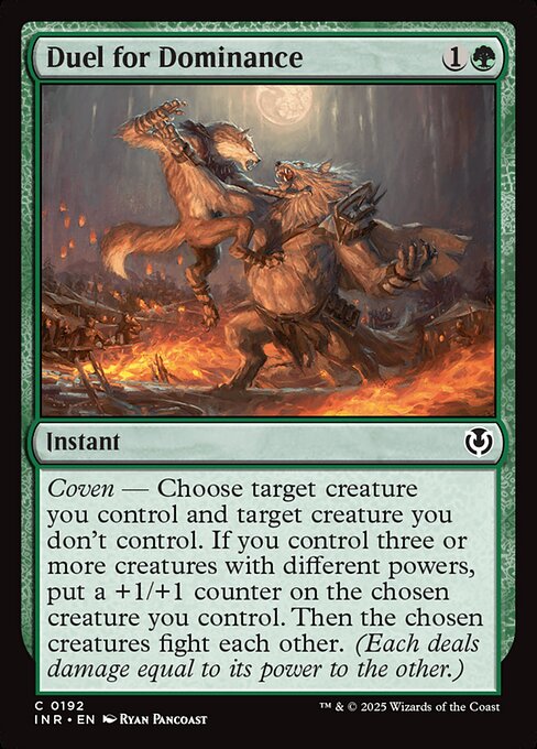 Duel for Dominance (192) (Foil) - Innistrad Remastered - Game On