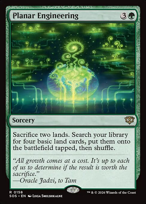 Planar Engineering (158) (Foil) - Secrets of Strixhaven - Game On