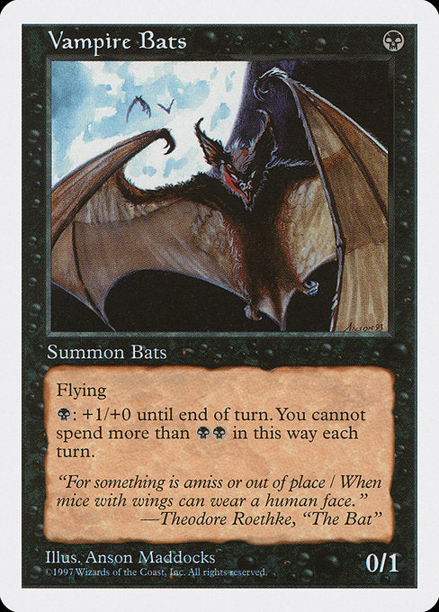Vampire Bats (202) - Fifth Edition - Game On