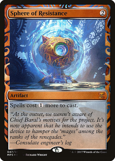 Sphere of Resistance (47) (Foil) - Kaladesh Inventions - Game On