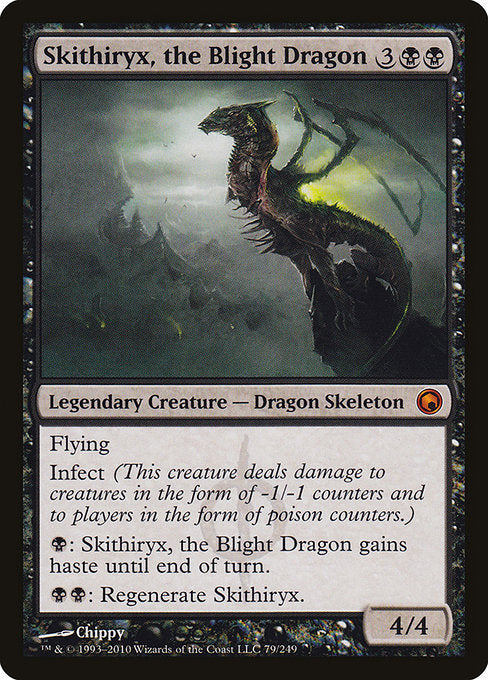 Skithiryx, the Blight Dragon (79) - Scars of Mirrodin - Game On
