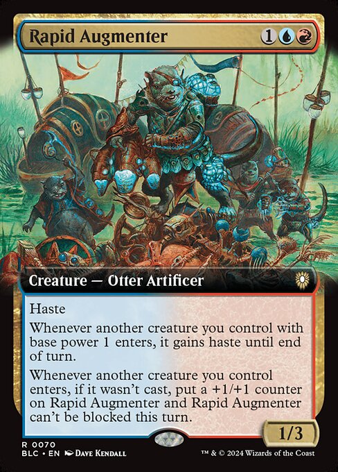 Rapid Augmenter (70) - EXTENDED ART - Bloomburrow Commander - Game On
