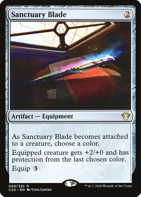 Sanctuary Blade (69) - Commander 2020 - Game On