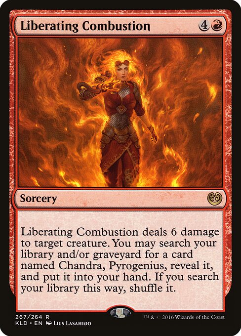 Liberating Combustion (267) - Kaladesh - Game On