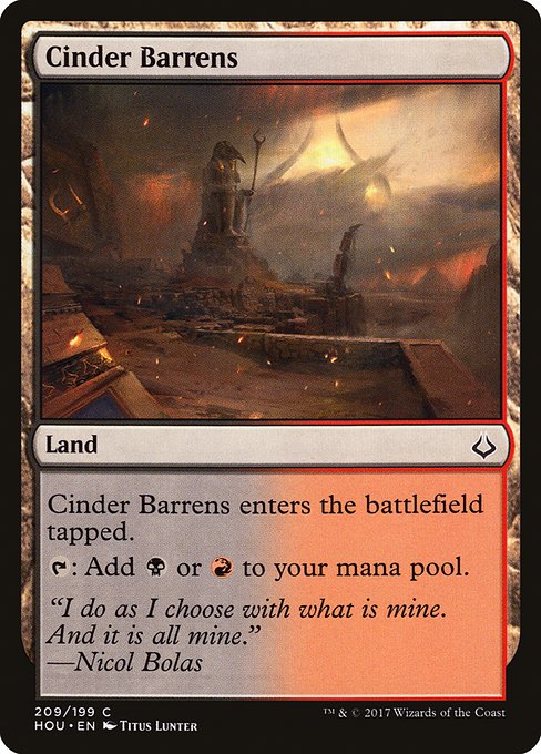 Cinder Barrens (209) - Hour of Devastation - Game On