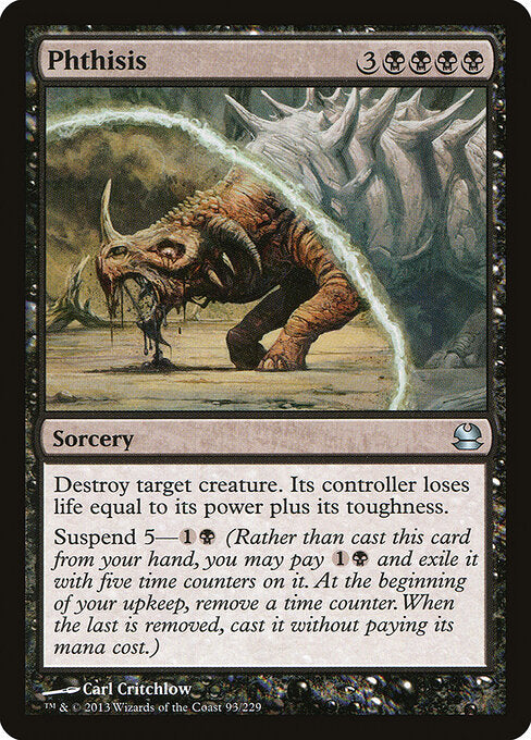 Phthisis (93) - Modern Masters - Game On
