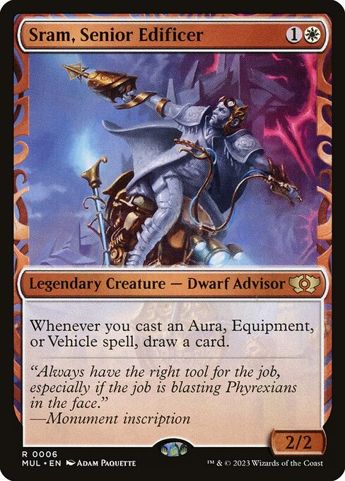 Sram, Senior Edificer (6) - SHOWCASE - FULL ART - Multiverse Legends - Game On