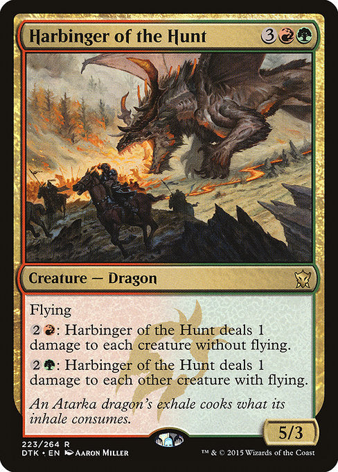 Harbinger of the Hunt (223) (Foil) - Dragons of Tarkir - Game On