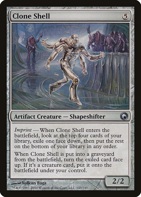 Clone Shell (143) (Foil) - Scars of Mirrodin - Game On