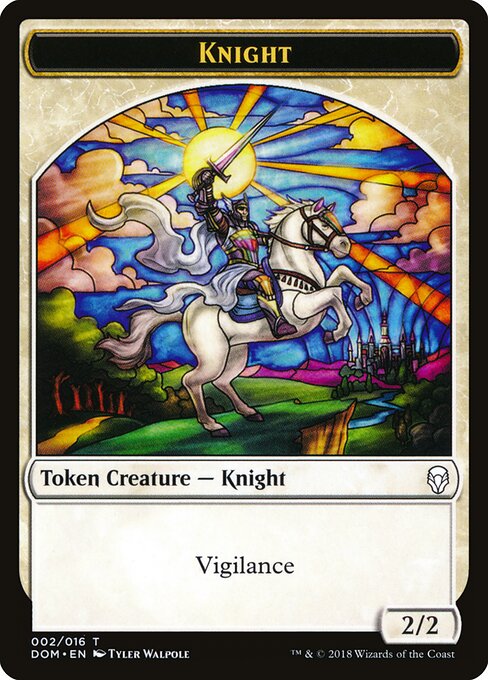 Knight (2) - Dominaria Tokens - Game On