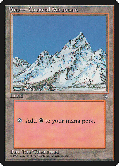 Snow-Covered Mountain (379) - Ice Age - Game On