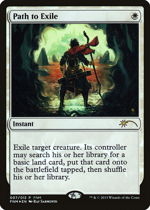 Path to Exile (7) (Foil) - Friday Night Magic 2015 - Game On