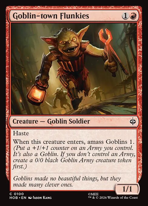 Goblin-town Flunkies (100) - The Hobbit - Game On