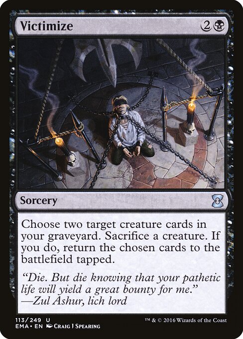Victimize (113) - Eternal Masters - Game On