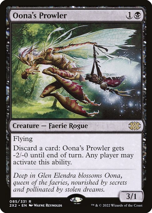Oona's Prowler (85) (Foil) - Double Masters 2022 - Game On