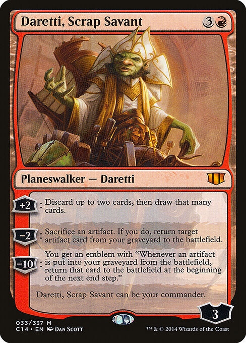 Daretti, Scrap Savant (33) - Commander 2014 - Game On