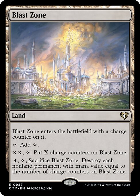 Blast Zone (987) - Commander Masters - Game On