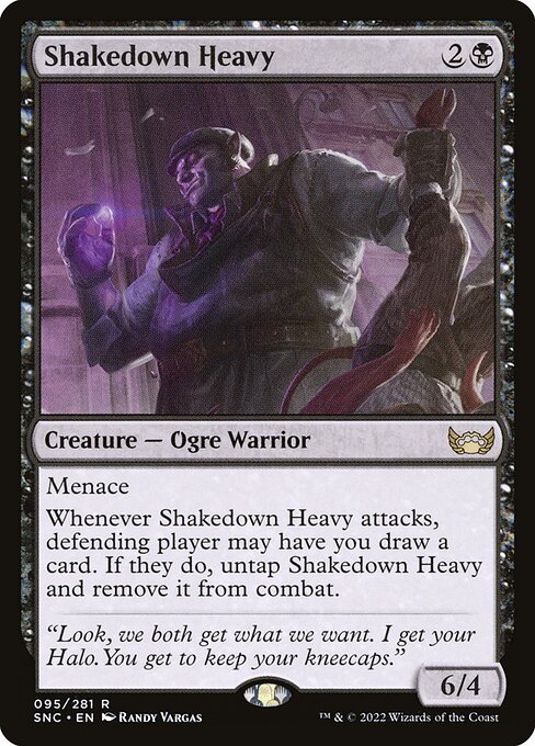 Shakedown Heavy (95) (Foil) - Streets of New Capenna - Game On